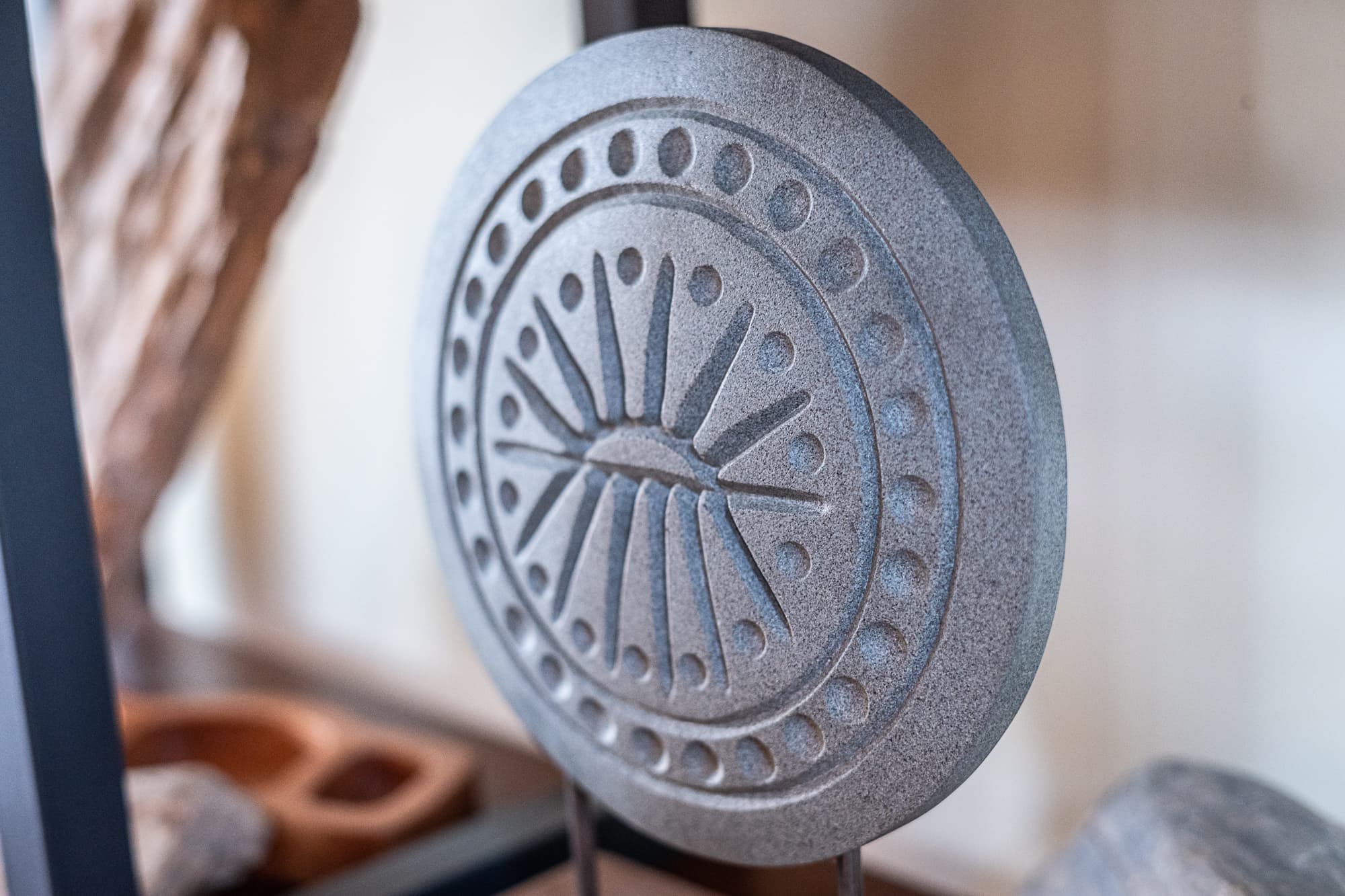 The Satcha showroom presenting handcrafted Cambodian products.